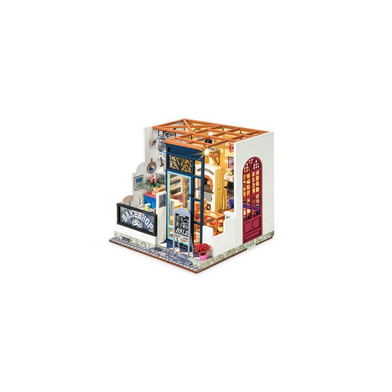 Puzzle 3D mécanique intermédiaire pour maquette A la Boulangerie