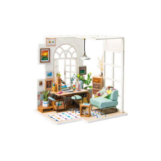 Puzzle 3D mécanique intermédiaire pour maquette Soho Time Puzzle 3D mécanique intermédiaire pour maquette Soho Time