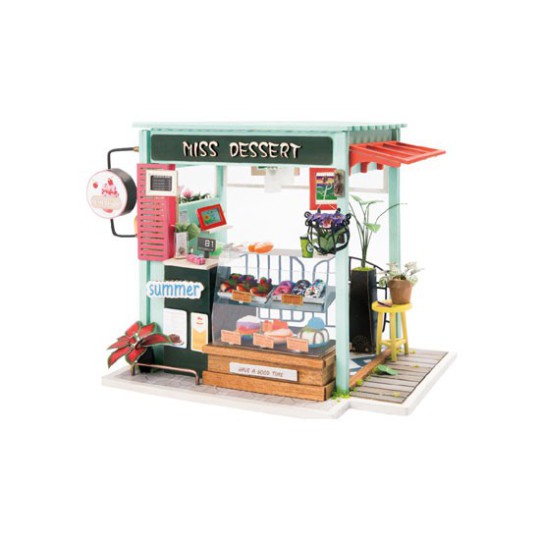 Puzzle 3D mécanique intermédiaire pour maquette A la pâtisserie Puzzle 3D mécanique intermédiaire pour maquette A la pâtisserie