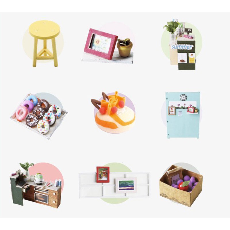 Puzzle 3D mécanique intermédiaire pour maquette A la pâtisserie