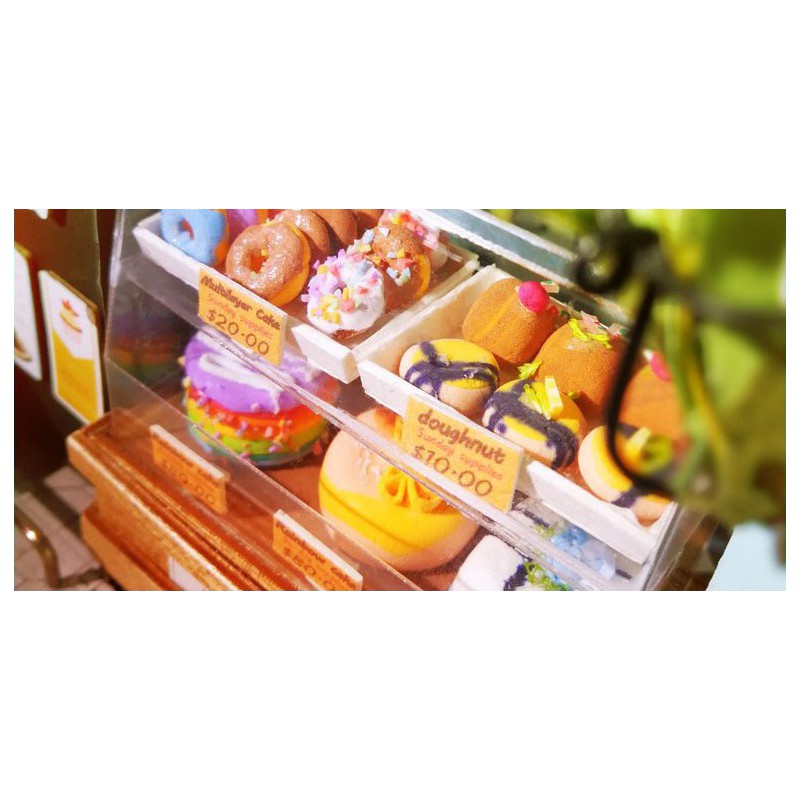 Puzzle 3D mécanique intermédiaire pour maquette A la pâtisserie