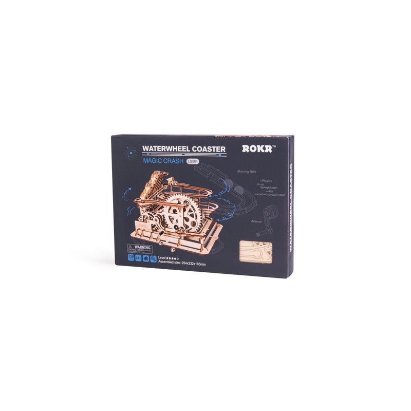 Puzzle 3D mécanique intermédiaire pour maquette Piste de billes Robotime