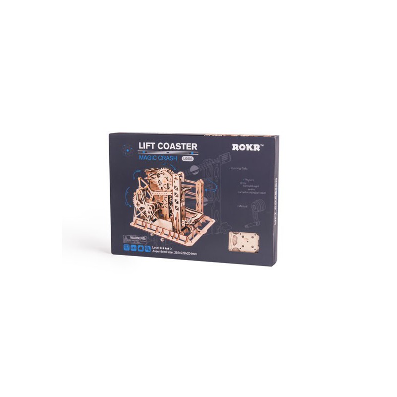 Puzzle 3D mécanique intermédiaire pour maquette Piste de billes avec ascenseur Robotime