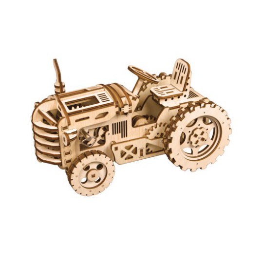 Puzzle 3D mécanique intermédiaire pour maquette Tracteur Robotime Puzzle 3D mécanique intermédiaire pour maquette Tracteur Robotime