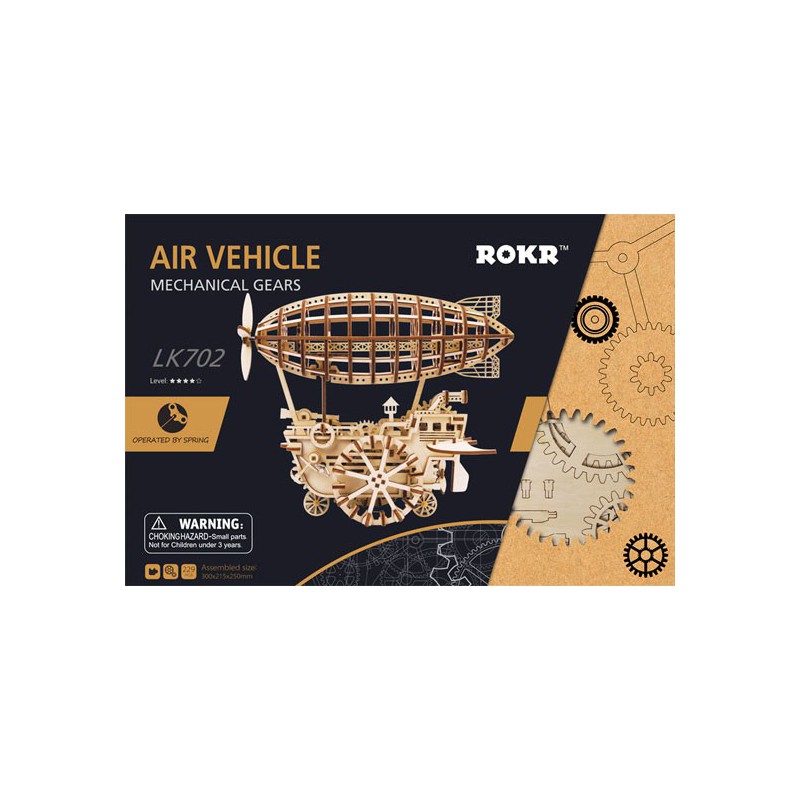 Puzzle 3D mécanique Véhicule aérien Robotime Puzzle 3D mécanique Véhicule aérien Robotime