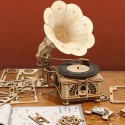 Puzzle 3D mécanique intermédiaire pour maquette Le Gramophone électrique Puzzle 3D mécanique intermédiaire pour maquette Le Gramophone électrique