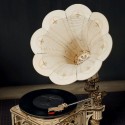 Puzzle 3D mécanique intermédiaire pour maquette Le Gramophone électrique Puzzle 3D mécanique intermédiaire pour maquette Le Gramophone électrique