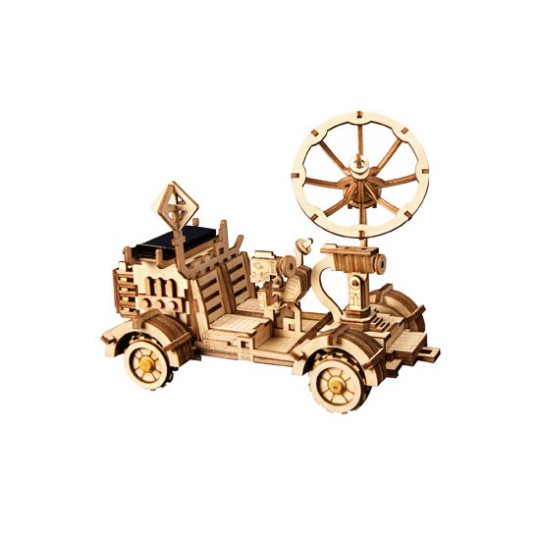 Puzzle 3D mécanique intermédiaire pour maquette Véhicule lunaire Rambler Robot Puzzle 3D mécanique intermédiaire pour maquette Véhicule lunaire Rambler Robot