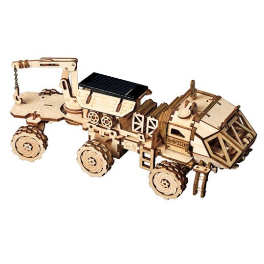 Puzzle 3D mécanique intermédiaire pour maquette Véhicule d'exploration Puzzle 3D mécanique intermédiaire pour maquette Véhicule d'exploration
