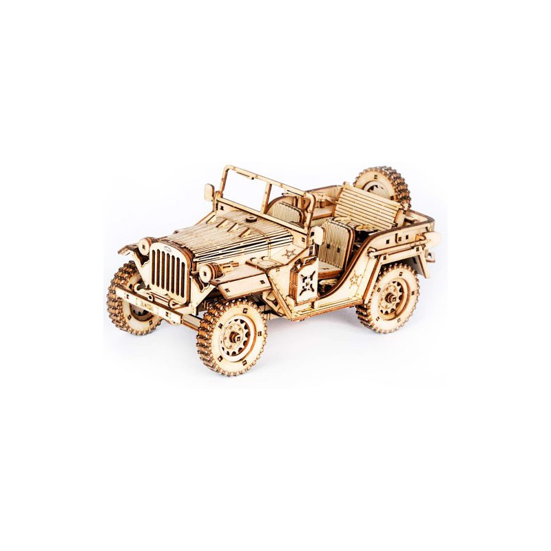 Puzzle 3D mécanique intermédiaire pour maquette Véhicule militaire US 1/18