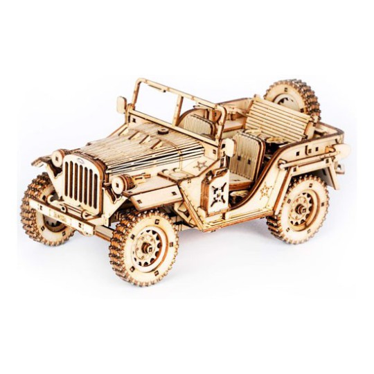 Puzzle 3D mécanique intermédiaire pour maquette Véhicule militaire US 1/18 Puzzle 3D mécanique intermédiaire pour maquette Véhicule militaire US 1/18