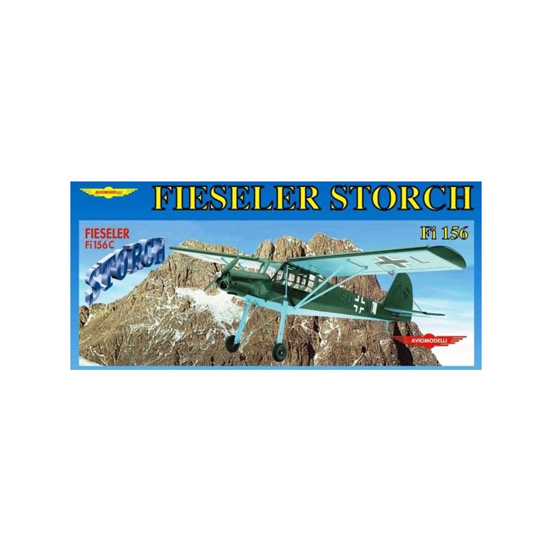 Avion thermique radiocommandé Fieseler Storch Fi156 kit ailes mousse à coffrer