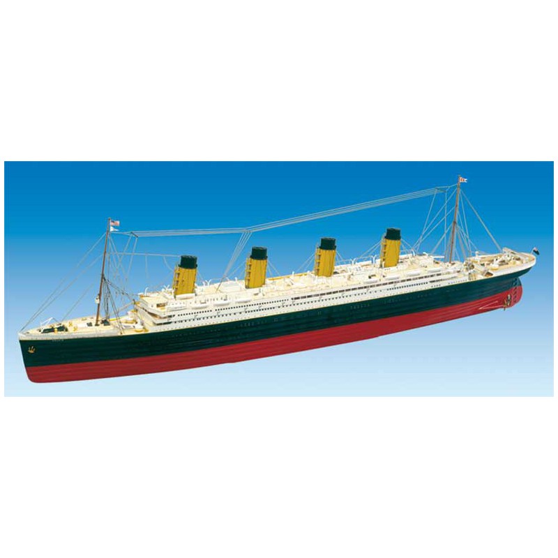Bateau électrique radiocommandé TITANIC 1/200 BOITE N° 4