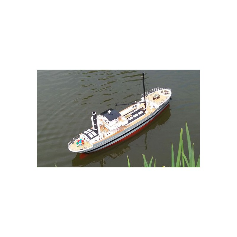 Bateau électrique radiocommandé AIACE Cargo Italien 1/40