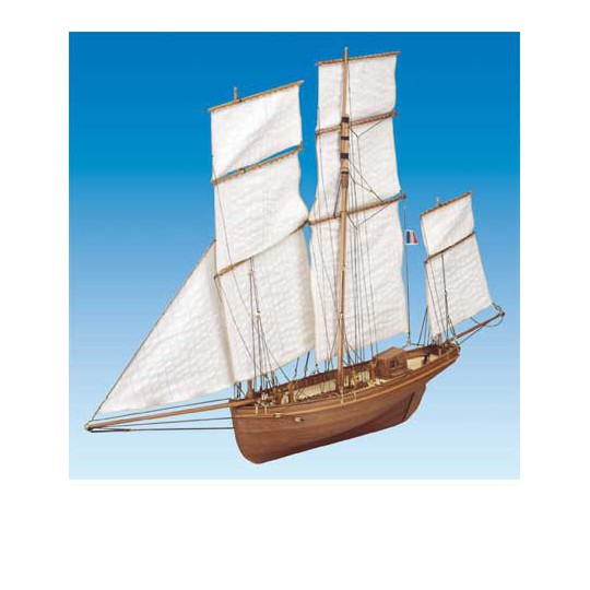 Bateau statique LA MADELINE 1/50 Bateau statique LA MADELINE 1/50
