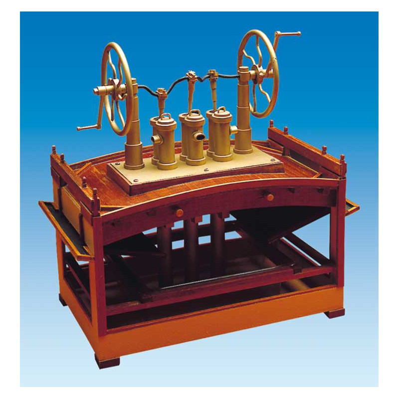 Bateau statique POMPE DE SENTINE 1/17