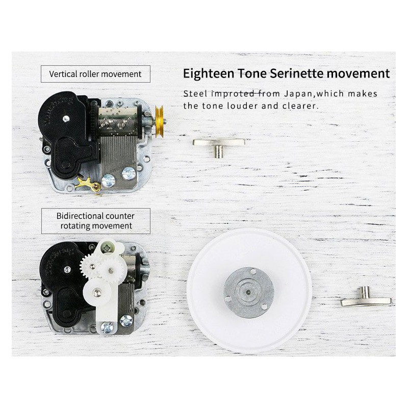 Puzzle 3D mécanique facile pour maquette La Citrouille musicale