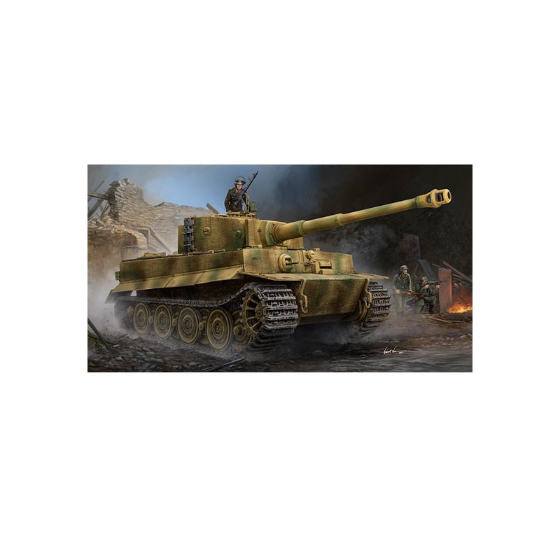 Maquette de Char en plastique PZ.KPFW.VI AUSF.E 1/35