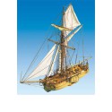 Bateau statique CANNONNIERE HOLLANDAISE 1/43 Bateau statique CANNONNIERE HOLLANDAISE 1/43