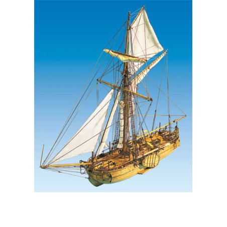Bateau statique CANNONNIERE HOLLANDAISE 1/43 Bateau statique CANNONNIERE HOLLANDAISE 1/43