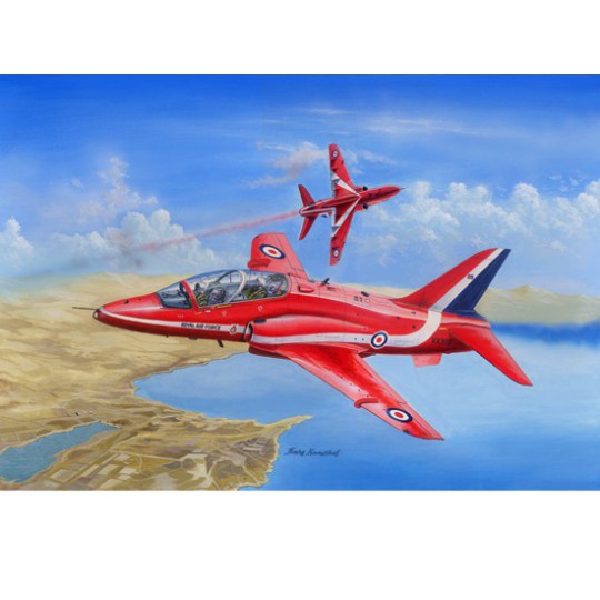 Maquette d'avion en plastique Red Arrows Hawk 1/48 Maquette d'avion en plastique Red Arrows Hawk 1/48