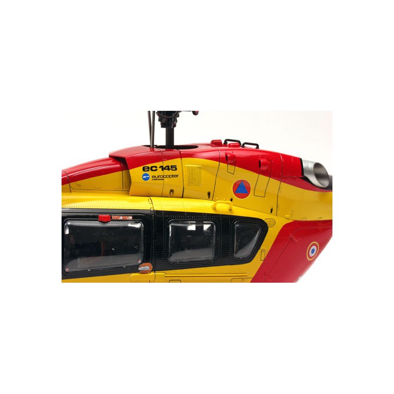 Hélicoptère électrique radiocommandé SRB - EC145 SECURITE CIVILE