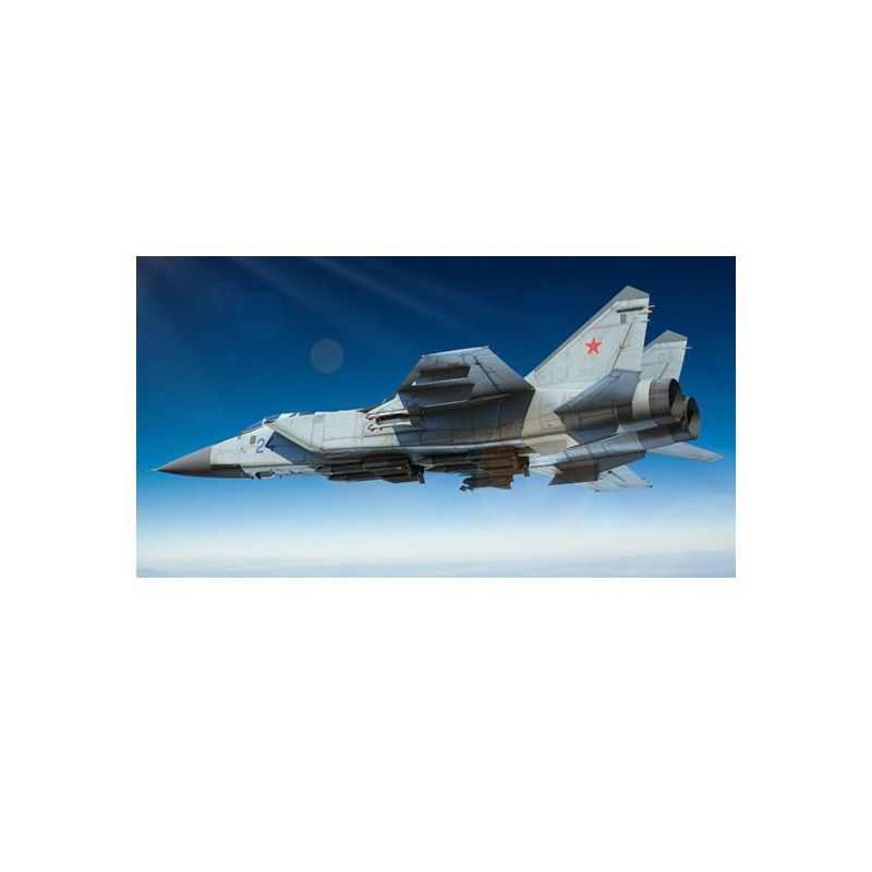 Maquette d'avion en plastique RUSSIAN MIG-31 FOXHOUND