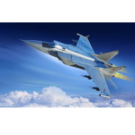 Maquette d'avion en plastique MIG 31M Foxhound 1/48 Maquette d'avion en plastique MIG 31M Foxhound 1/48