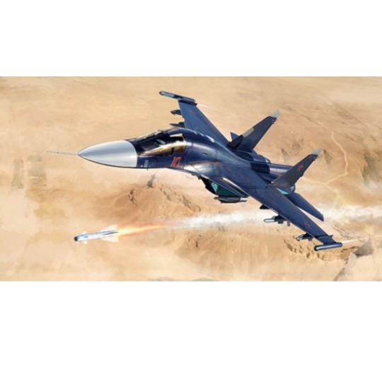 Maquette d'avion en plastique RUSSIAN SU-34 FULLBACK Maquette d'avion en plastique RUSSIAN SU-34 FULLBACK
