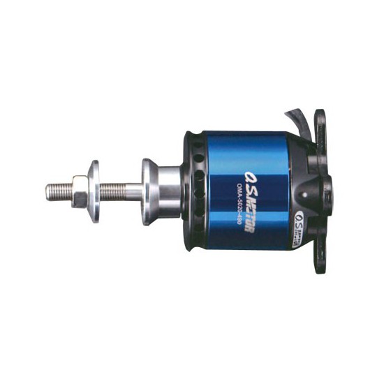 Moteur électrique radiocommandé OMA-5025-375 Silver Moteur électrique radiocommandé OMA-5025-375 Silver