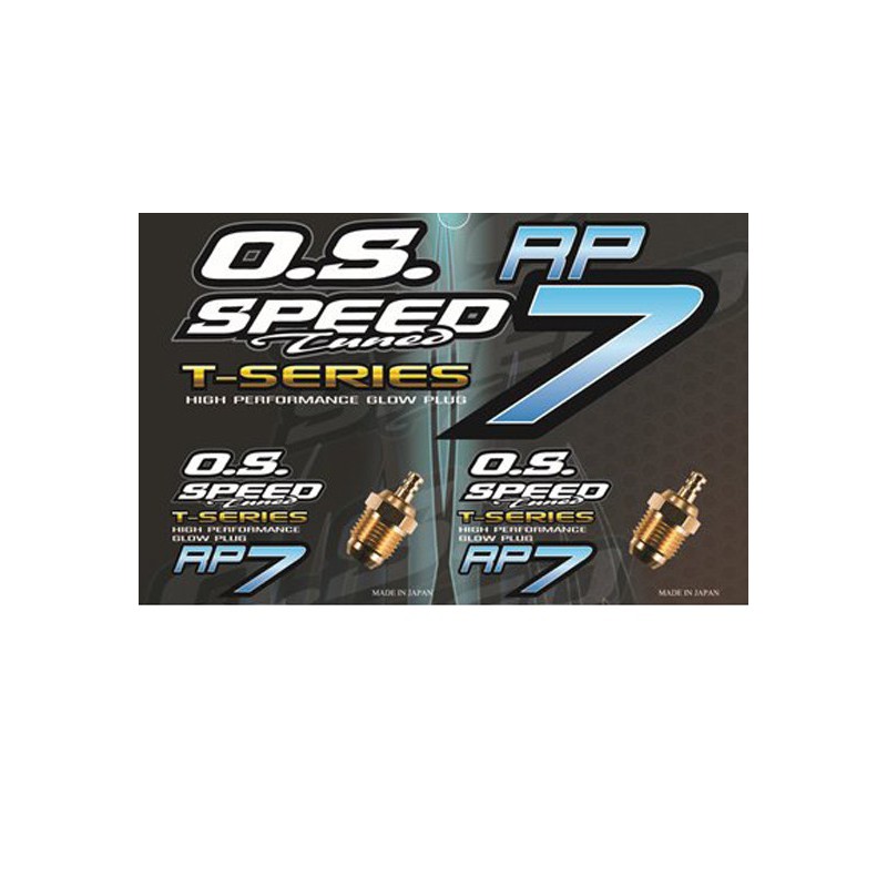 Moteur thermique radiocommandé BOUGIE 24K TURBO SPEED RP7