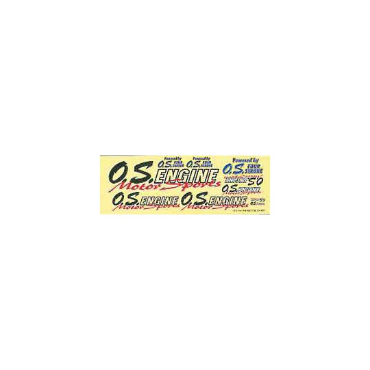 Moteur thermique radiocommandé AUTOCOLLANTS O.S. MOTOR SPORT Moteur thermique radiocommandé AUTOCOLLANTS O.S. MOTOR SPORT