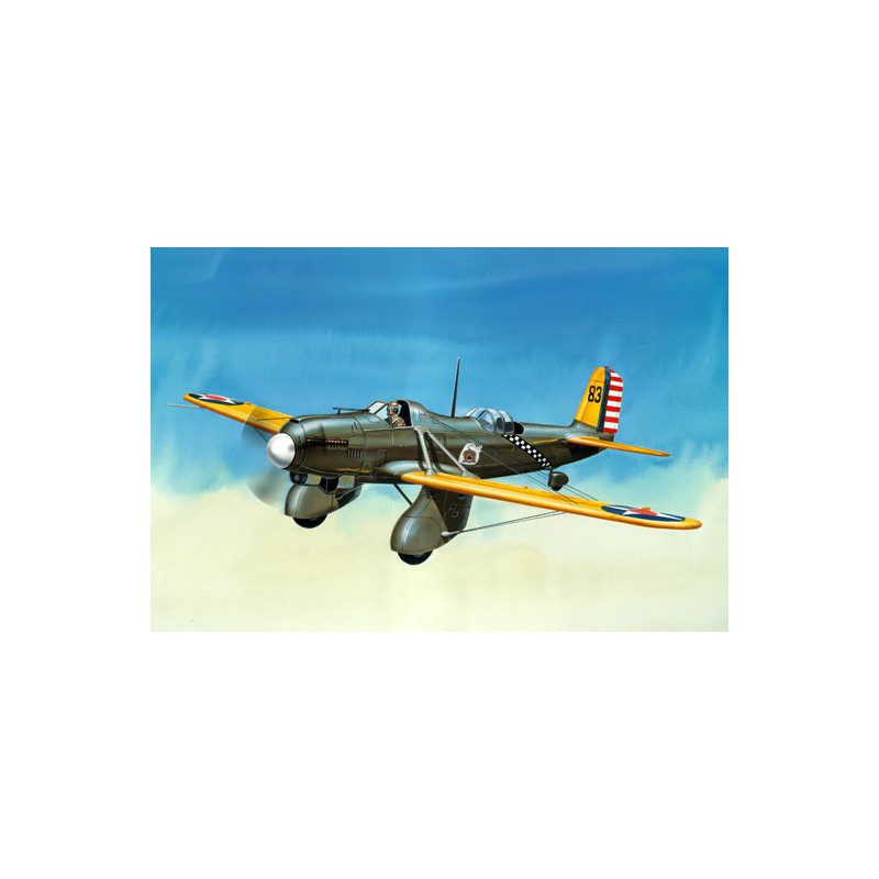 Maquette d'avion en plastique CURTISS A-8 SHRIKE 1/48