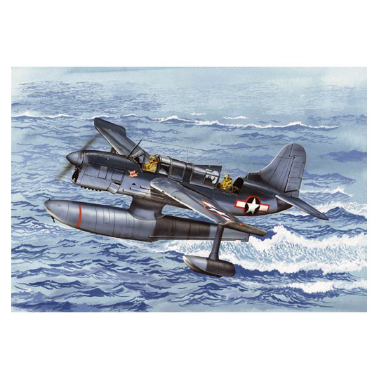 Maquette d'avion en plastique CURTISS S03S SEAMARINER 1/48