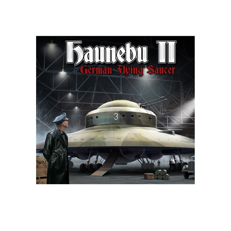 Maquette d'avion en plastique HANEBU II Saucer 1/72