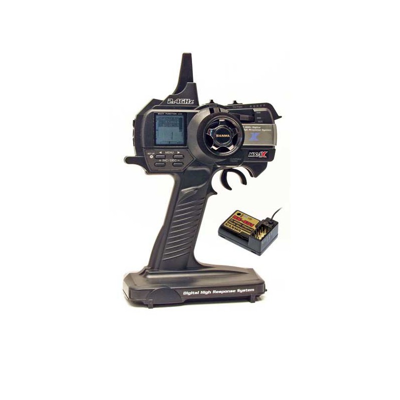 Ensemble pour radiocommande MX-3X SANWA 2.4 GHz FHSS-3