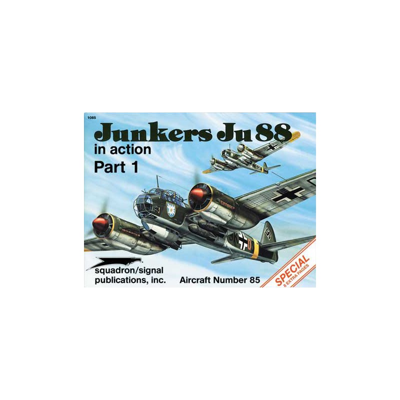 Livre JUNKERS JU88 IN ACTION part 1