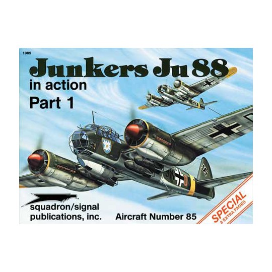 Livre JUNKERS JU88 IN ACTION part 1