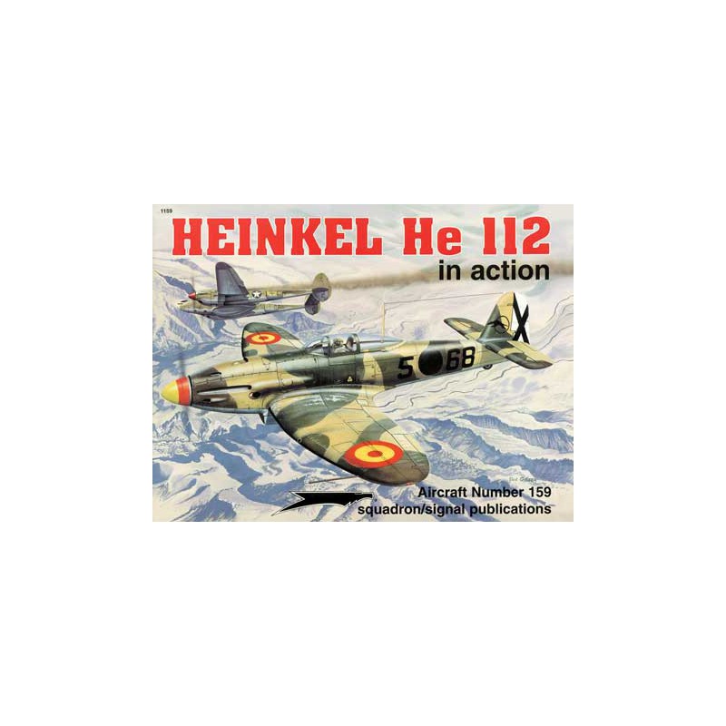 Livre HEINKEL HE 112 IN ACTION