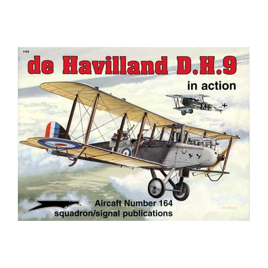 Livre DE HAVILLAND DH-9 IN ACTION
