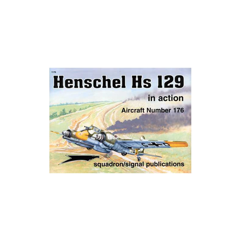 Livre HENSCHEL HS 129 IN ACTION