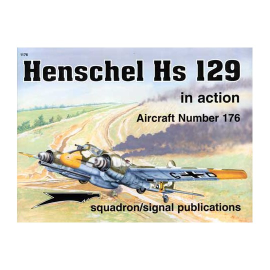 Livre HENSCHEL HS 129 IN ACTION