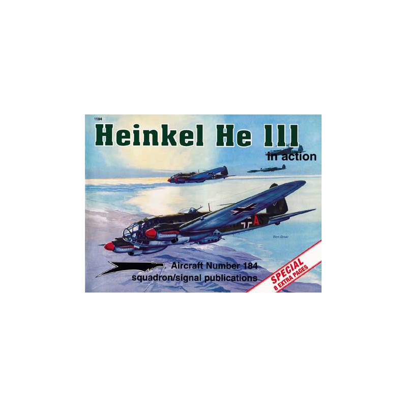 Livre HEINKEL HE 111 IN ACTION