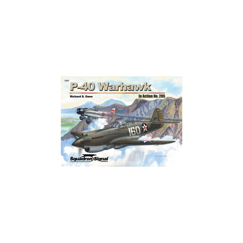 Livre P-40 WARHAWK in action