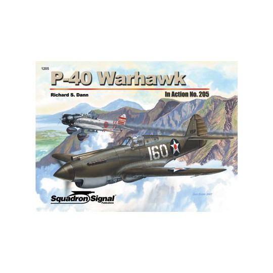 Livre P-40 WARHAWK in action