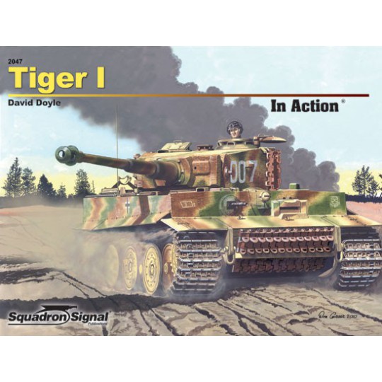 Livre TIGER Tank in Action Livre TIGER Tank in Action
