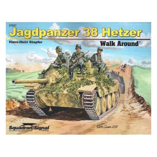 Livre JAGDPANZER 38 HETZER WALK AROUND