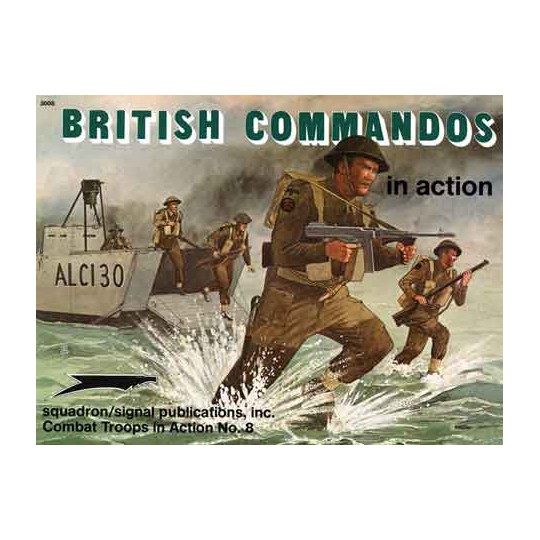 Livre BRITISH COMMANDOS IN ACTION