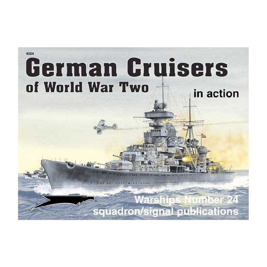 Livre GERMAN CRUISERS WWII IN ACTION
