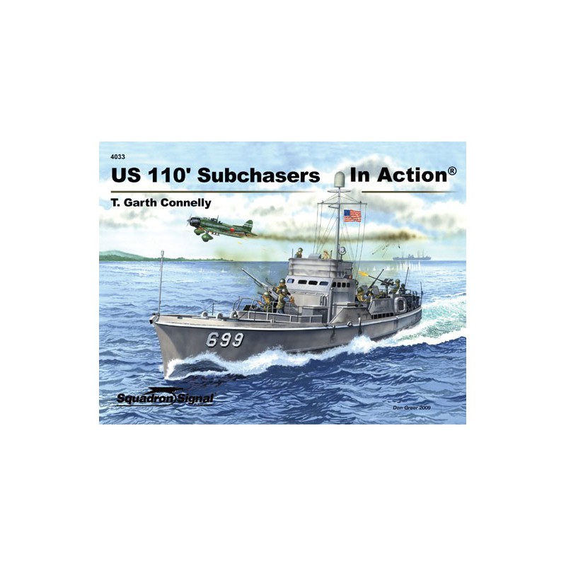 Livre US 110 FOOT SUBCHASERS in act.